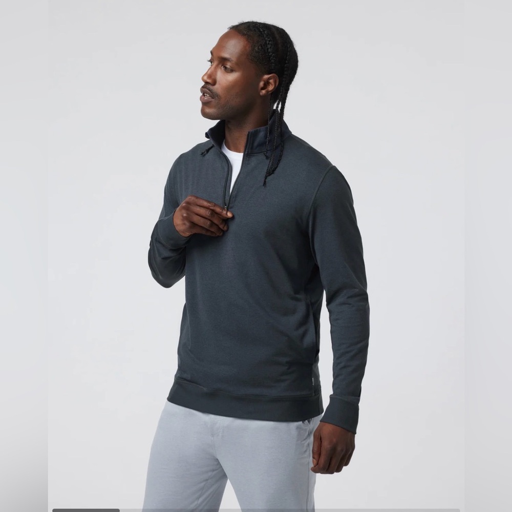 Vuori Men’s “Coronado” Half Zip Sweater (M) *SOLD OUT AT VUORI* - Picture 1 of 9